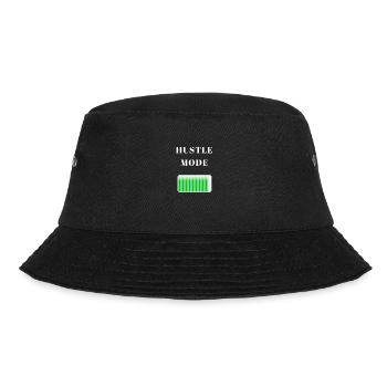 Hustle Fashion Business Money Hustler's Gift Shirt - Bucket Hat - black - Front - Lela (165cm)