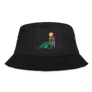 Clement and his dragon - Bucket Hat - black - Front - Lela (165cm)
