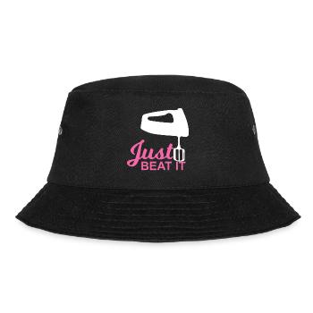 Just beat! - Gift - Bucket Hat - black - Front - Lela (165cm)