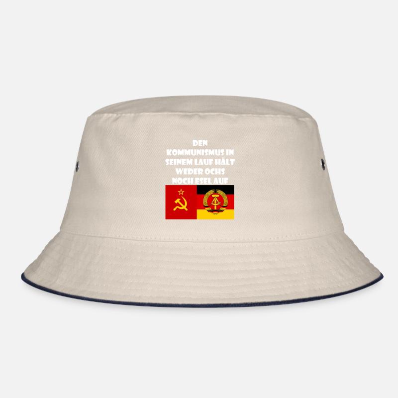GDR saying gift Ossi Soviet Union Bucket Hat