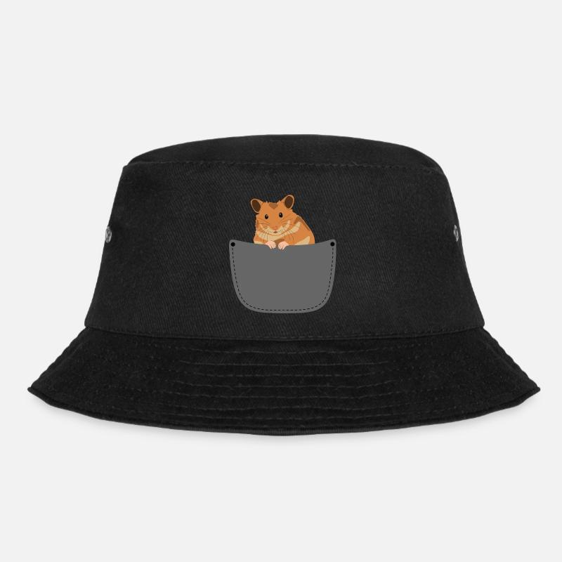 Sac hamster - cadeau hamster - Bob - noir