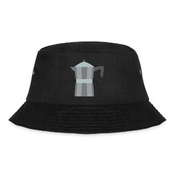 Coffee pot - Bucket Hat - black - Front - Lela (165cm)