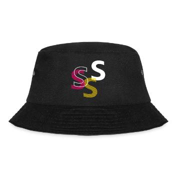 Letter S - Bucket Hat - black - Front - Lela (165cm)