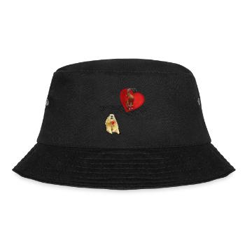 amoureux, montagnes, marmotte, capricorne, coeur - Bob - noir - Devant - Lela (165cm)