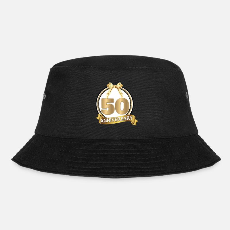 50e anniversaire de mariage d'or - Bob - noir