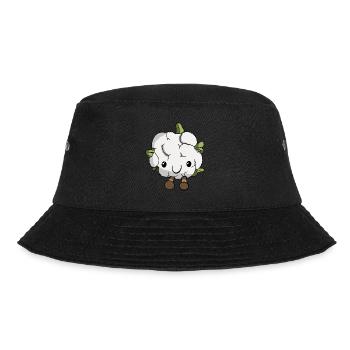 Süßer Blumenkohl - Bucket Hat - Schwarz - Vorne - Lela (165cm)