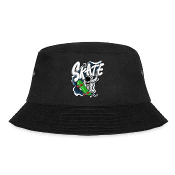 Skate astronaut - Bucket Hat - black - Front - Lela (165cm)