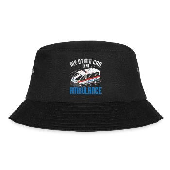 My Other Car Is An Ambulance - Bucket Hat - Schwarz - Vorne - Lela (165cm)