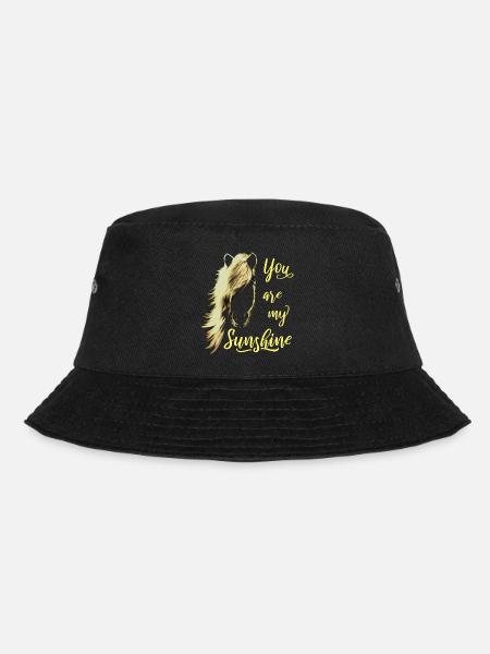 You Are My Sunshine cheval cadeau soleil - Bob - noir
