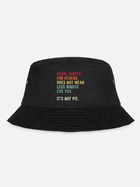 Gleichberechtigung - Bucket Hat - Schwarz