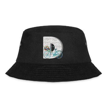 fahrrad e 100 d - Bucket Hat - Schwarz - Vorne - Lela (165cm)
