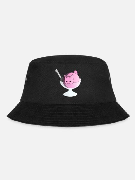 Raspberry Ice-Cream Cat - Bob - noir