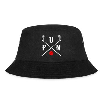 floorball floorball floorball logo - Bucket Hat - black - Front - Lela (165cm)