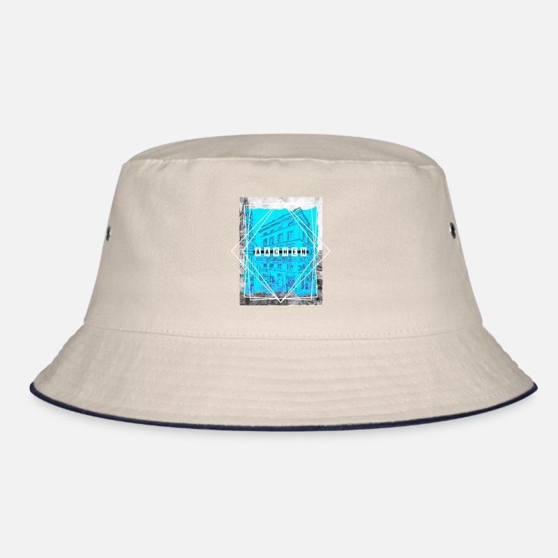 Aachen Germany City Skyline Home Love Bucket Hat