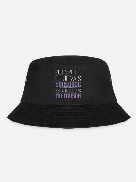 toulouse chez moi cadeau homme femme Toulouse - Bob - noir