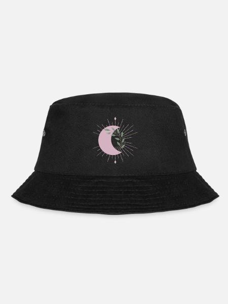 Purple Moon - Bucket Hat - Schwarz