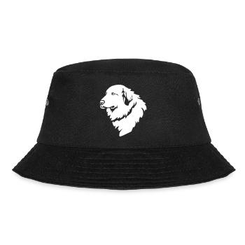 Tête de chien de montagne pyrénéenne « Black Edition » - Bob - noir - Devant - Lela (165cm)
