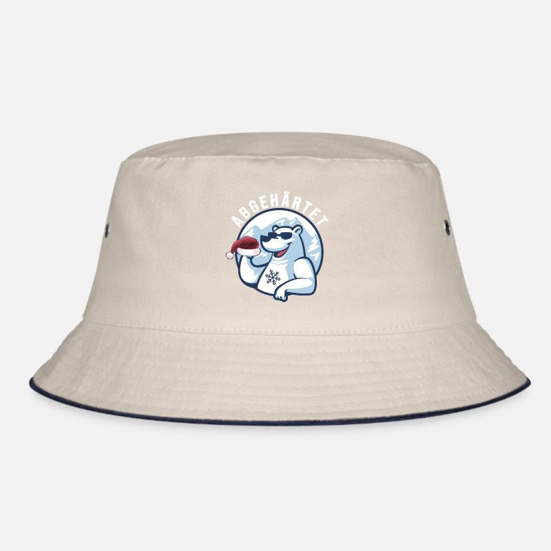 Eisbader cooler Winterschwimmer abgehärtet Bucket Hat