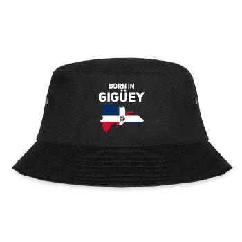 Dominikanische Republik - Bucket Hat - Schwarz - Vorne - Lela (165cm)