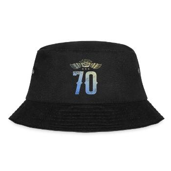 70 Number Crown - Bucket Hat - black - Front - Lela (165cm)
