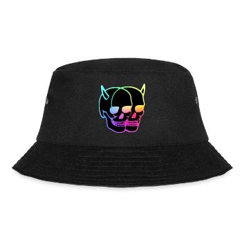 Demons - Skulls - Bucket Hat - black - Front - Lela (165cm)