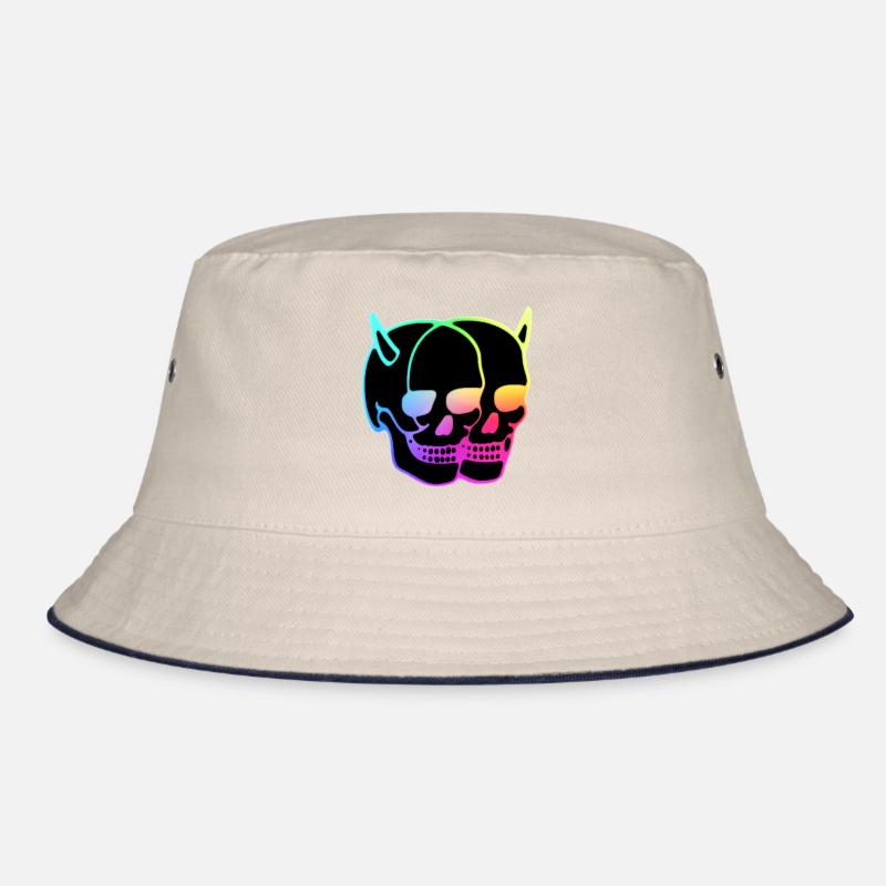 Dämonen - Totenköpfe Bucket Hat