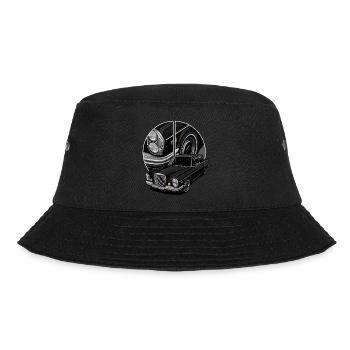 German Classic Car // Illustration - Bucket Hat - black - Front - Lela (165cm)