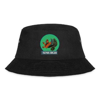 Faravahar Zoroastrianism Simurgh Persia - Bucket Hat - black - Front - Lela (165cm)
