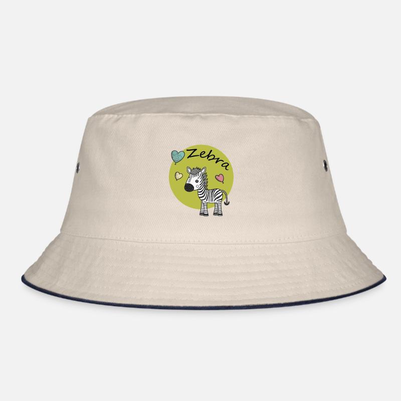 kleines Zebra Bucket Hat