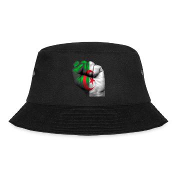 Erste Algerien - Bucket Hat - Schwarz - Vorne - Lela (165cm)