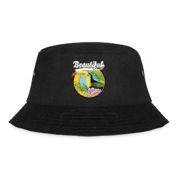 Magnifique logo de voyage Palma Toucan - Bob - noir - Devant - Lela (165cm)
