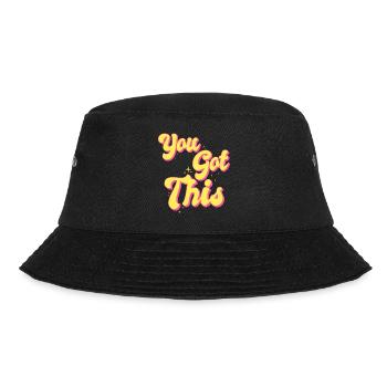 Motivational Testing Day Shirt Lehrer Schüler - Bucket Hat - Schwarz - Vorne - Lela (165cm)