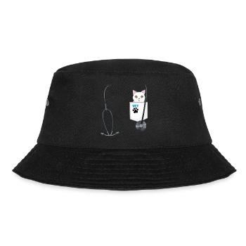 Future Veterinarian Costume School Carrer Day - Bucket Hat - black - Front - Lela (165cm)
