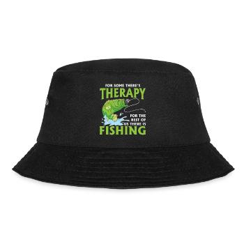 Für die einen ist es eine Therapie für den Rest vo - Bucket Hat - Schwarz - Vorne - Lela (165cm)