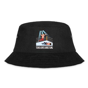 Texas wrestling design for proud Texas fans - Bucket Hat - black - Front - Lela (165cm)