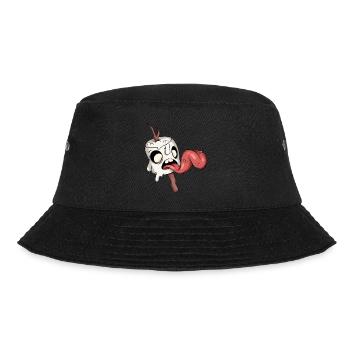 Marshmallow - Bucket Hat - Schwarz - Vorne - Lela (165cm)