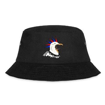 Mouette punk - Bob - noir - Devant - Lela (165cm)