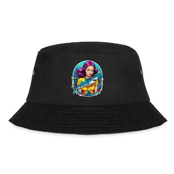requin et femme - Bob - noir - Devant - Lela (165cm)
