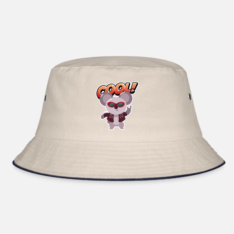 Koala in cooler Pose Bucket Hat