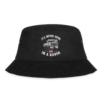 its never over in a rover Landy - Bucket Hat - black - Front - Lela (165cm)