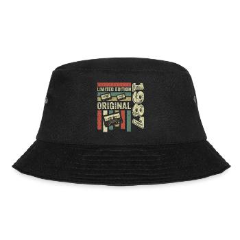 Vintage 1987 - Retro Birthday Quote 1987 - Bucket Hat - black - Front - Lela (165cm)