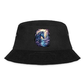 Statement 60s Cool Present Idea Love Peace Family - Bucket Hat - black - Front - Lela (165cm)