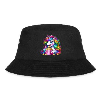Licorne Popcorn Carnaval, Costume Arc-en-ciel - Bob - noir - Devant - Lela (165cm)