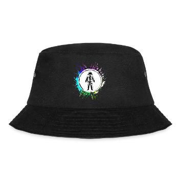 Astronaut Icon symbol - Bucket Hat - black - Front - Lela (165cm)
