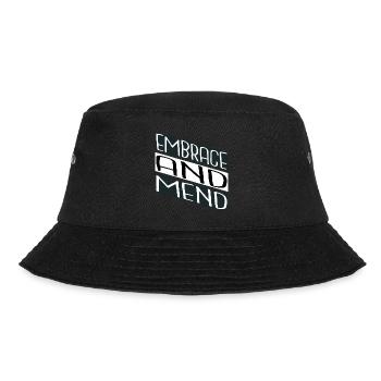 healing power emotional well-being statement - Bucket Hat - black - Front - Lela (165cm)
