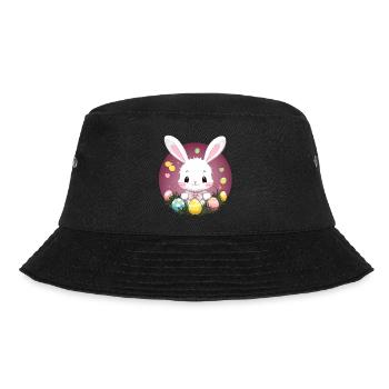 Lapin Lapin de Pâques rose - Bob - noir - Devant - Lela (165cm)