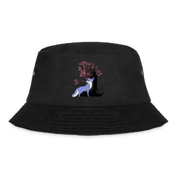 Fuchs Fantasy Waldtier Märchenfigur Kind - Bucket Hat - Schwarz - Vorne - Lela (165cm)