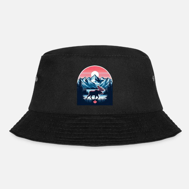 Canada 23 - Bucket Hat - black