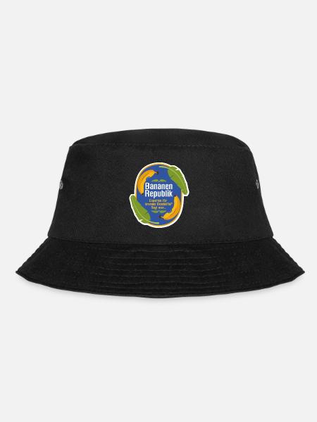 Bananenrepublik - Bucket Hat - Schwarz