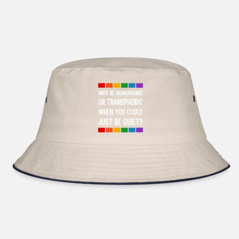 LGBT. Warum homophob oder transphob sein? Bucket Hat